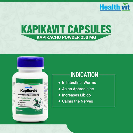 Healthvit Kapikavit Capsules - Swadesiicart