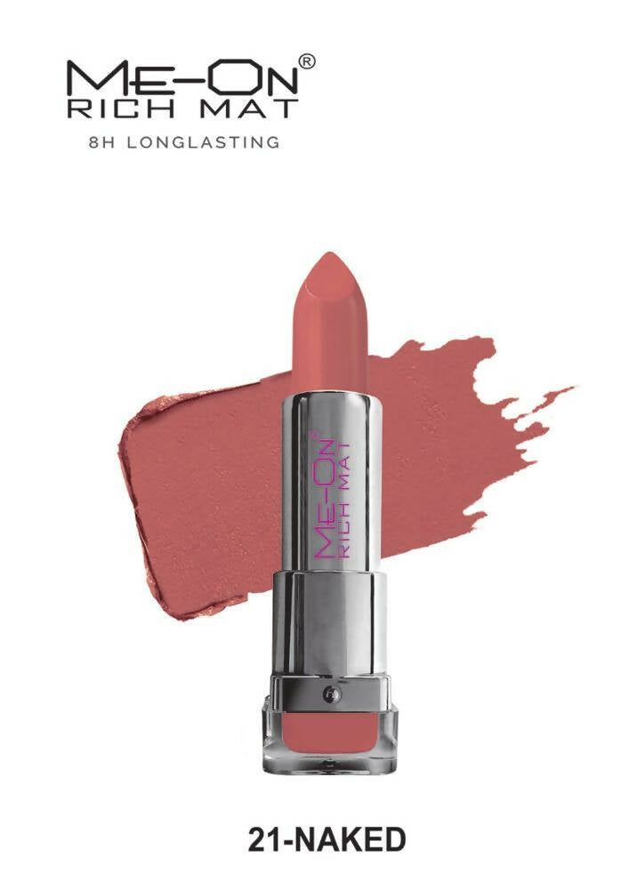 Me-On Professional Rich Mat Lipstick Shade 21 - Swadesiicart