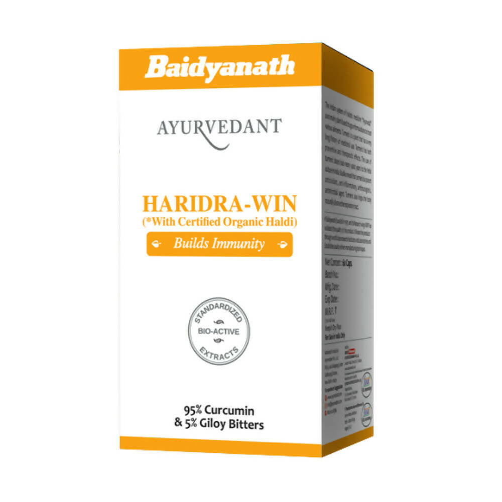 Baidyanath Jhansi Ayurvedant Haridra-Win Capsules - Ayurvedant Pvt. Ltd.