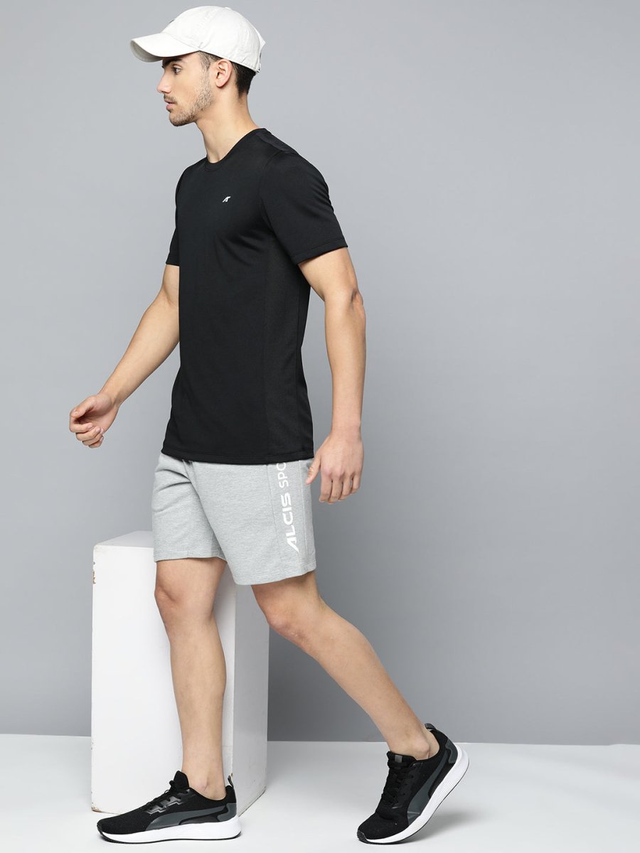 Alcis Men Anti Static Slim Fit Sports T-shirt | Swadesiicart