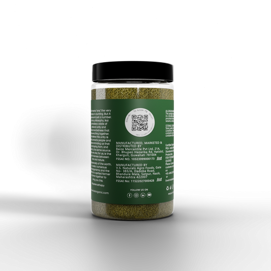 5 - Organic Fennel Seeds - 100g