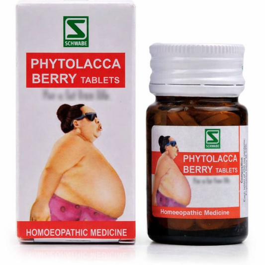 Homeobuy Remedies Schwabe Phytolacca Berry Tablet - Set of 4