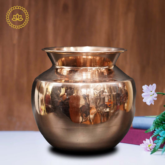 Copper Kalash: Embrace the Essence of Indian Spirituality - Divine India Art