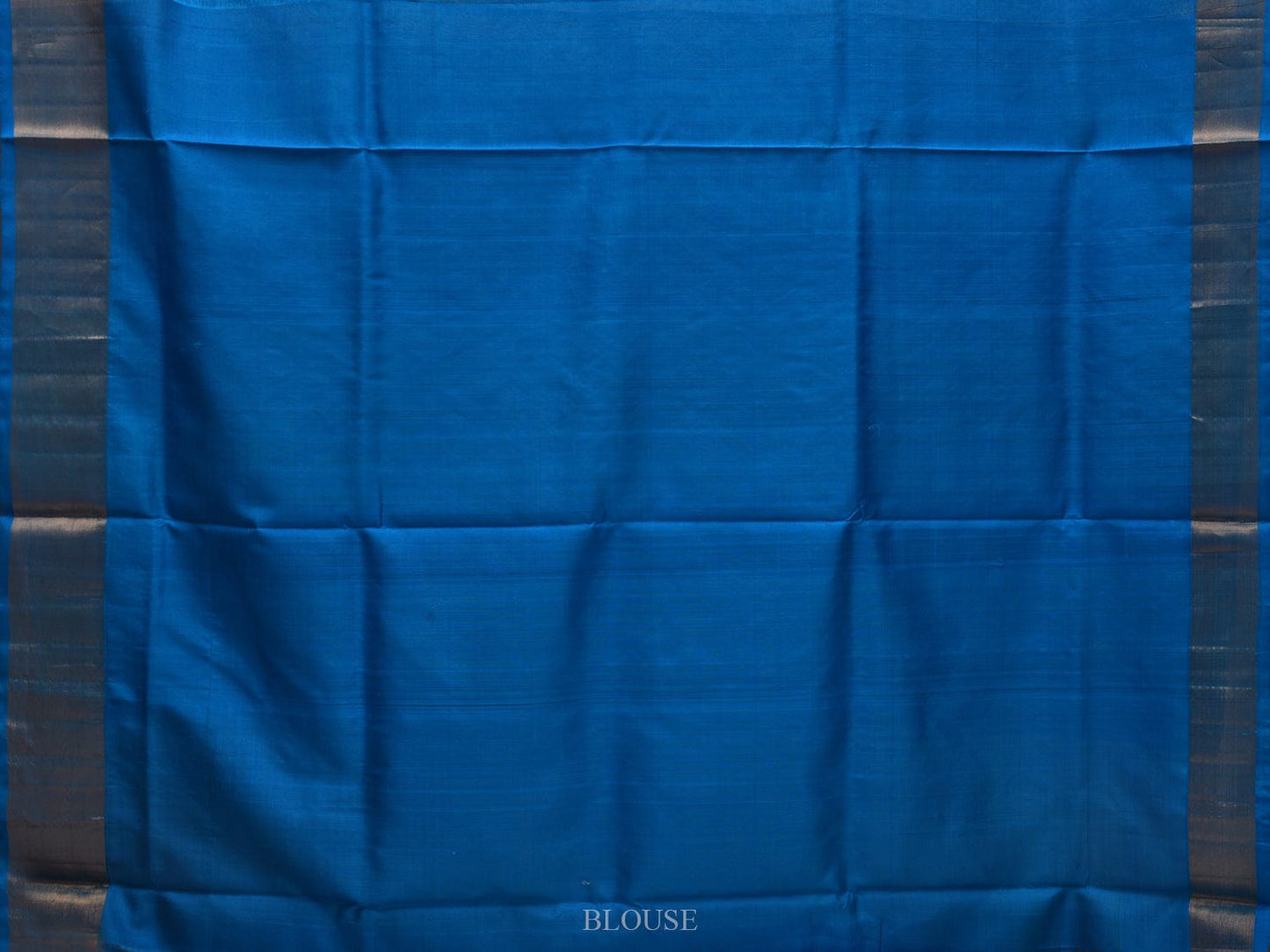 Cream and Blue Uppada Silk Handloom Saree with All Over Design - Global Threads | Swadesiicart