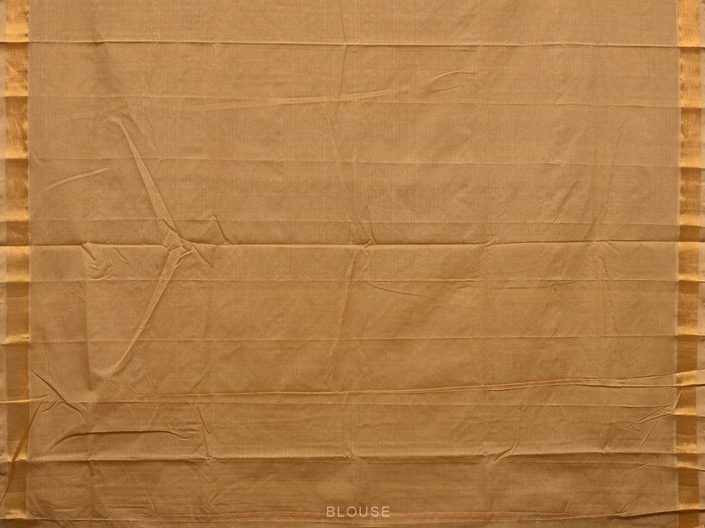 Cream Uppada Cotton Handloom Saree with Jamdani Pallu Design - Global Threads | Swadesiicart