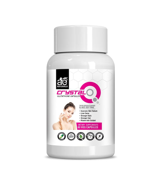 Ae Naturals Crystal Q Glutathione Capsules | Swadesiicart