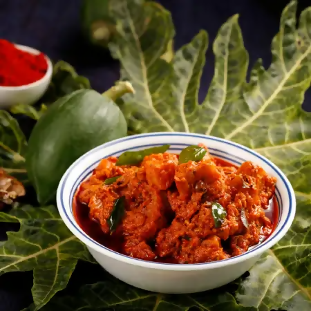 Gummadi Foods Papaya Pickle - Swadesiicart