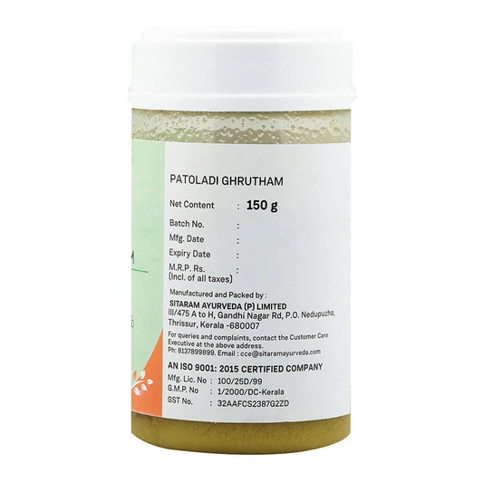 Sitaram Ayurveda Patoladi Ghrutham | Swadesiicart