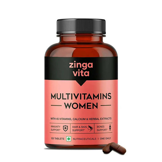 Zingavita Multivitamins Tablets for Women | Swadesiicart