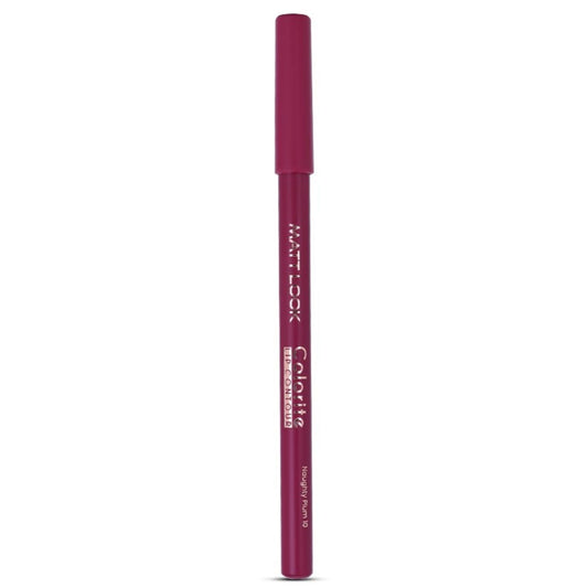 Matt Look Colorite Lip Contour Professional Matte Lip Color Pencil - Naughty Plum 10 - Swadesiicart
