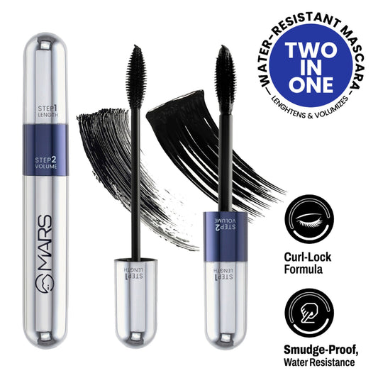 MARS Cosmetics Double Trouble Mascara - Swadesiicart