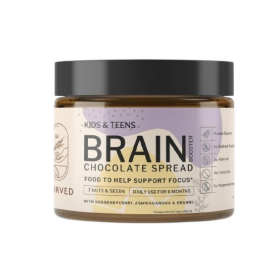 Iyurved Kids and Teens Study Booster Chocolate Spread - Swadesiicart