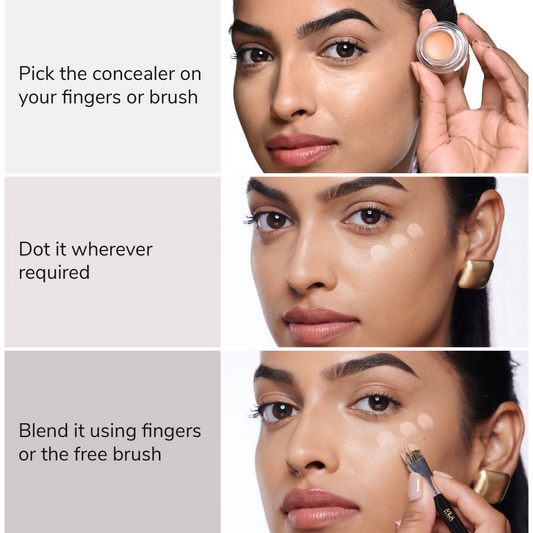 Mila Beaute Conceal It Pot Concealer Creamy Matte Finish with SPF 15 - Rich Vanilla