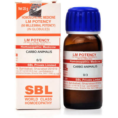 SBL Homeopathy Carbo Animalis LM Potency
