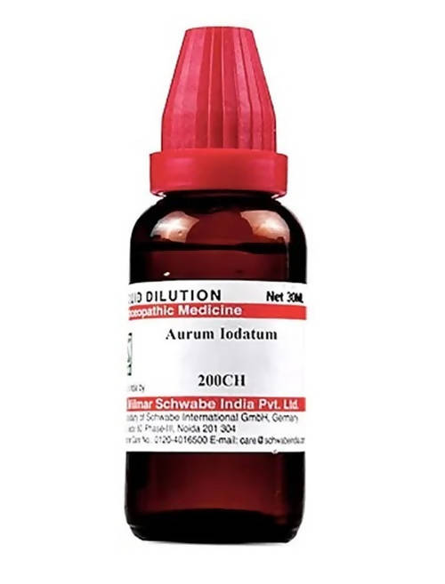 Dr. Willmar Schwabe India Aurum Iodatum Dilution | Swadesiicart