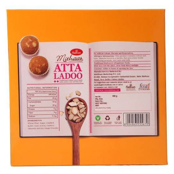 Haldiram's Atta Ladoo | Swadesiicart