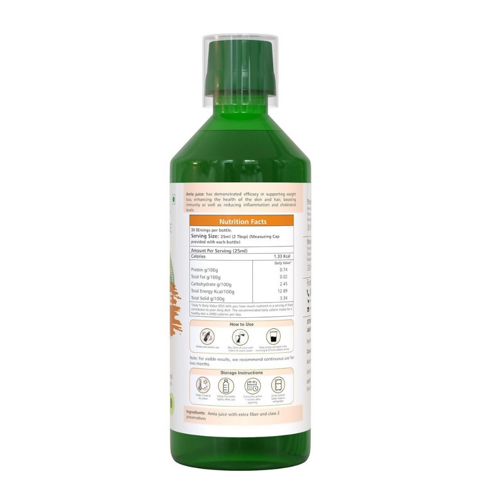 Farm Naturelle Amla Juice Rich in Vitamin C | Swadesiicart