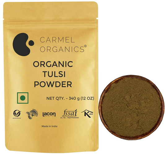 Carmel Organics Tulsi Leaves Powder | Swadesiicart