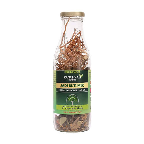 Panchvati Herbals Jadi Buti Mix Herbal Tonic For Hair Oil - Swadesiicart