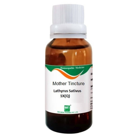 Bio India Homeopathy Lathyrus Sativus Mother Tincture Q | Swadesiicart
