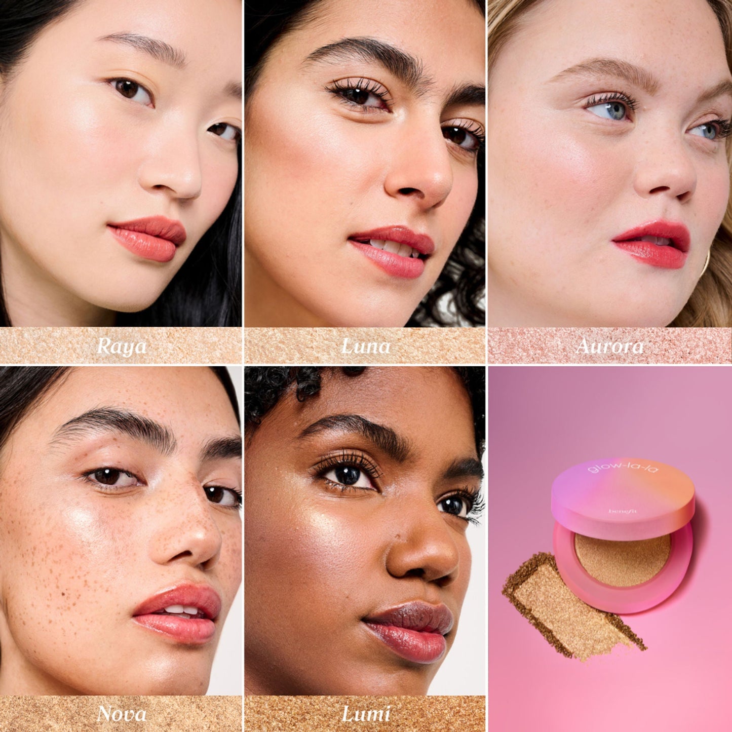Benefit Cosmetics Glow-La-La Velvet Gleam Highlighter - Raya