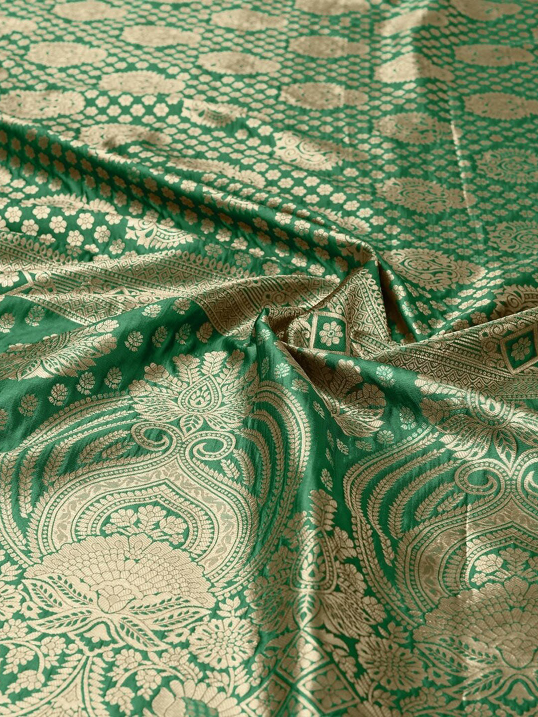 Kalini Woven Design Zari Banarasi Silk Saree | Swadesiicart