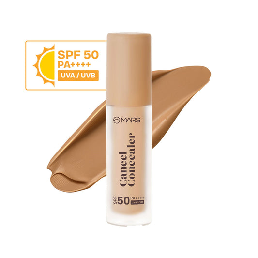 MARS Cosmetics SPF 50 PA++++ Cancel Concealer - 07 Caramel Charm - Swadesiicart