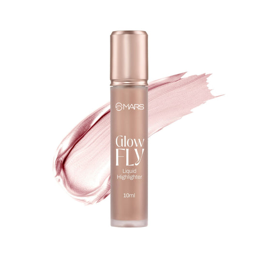 MARS Cosmetics Glow Fly Liquid Highlighter - 01-Winged Rose - Swadesiicart