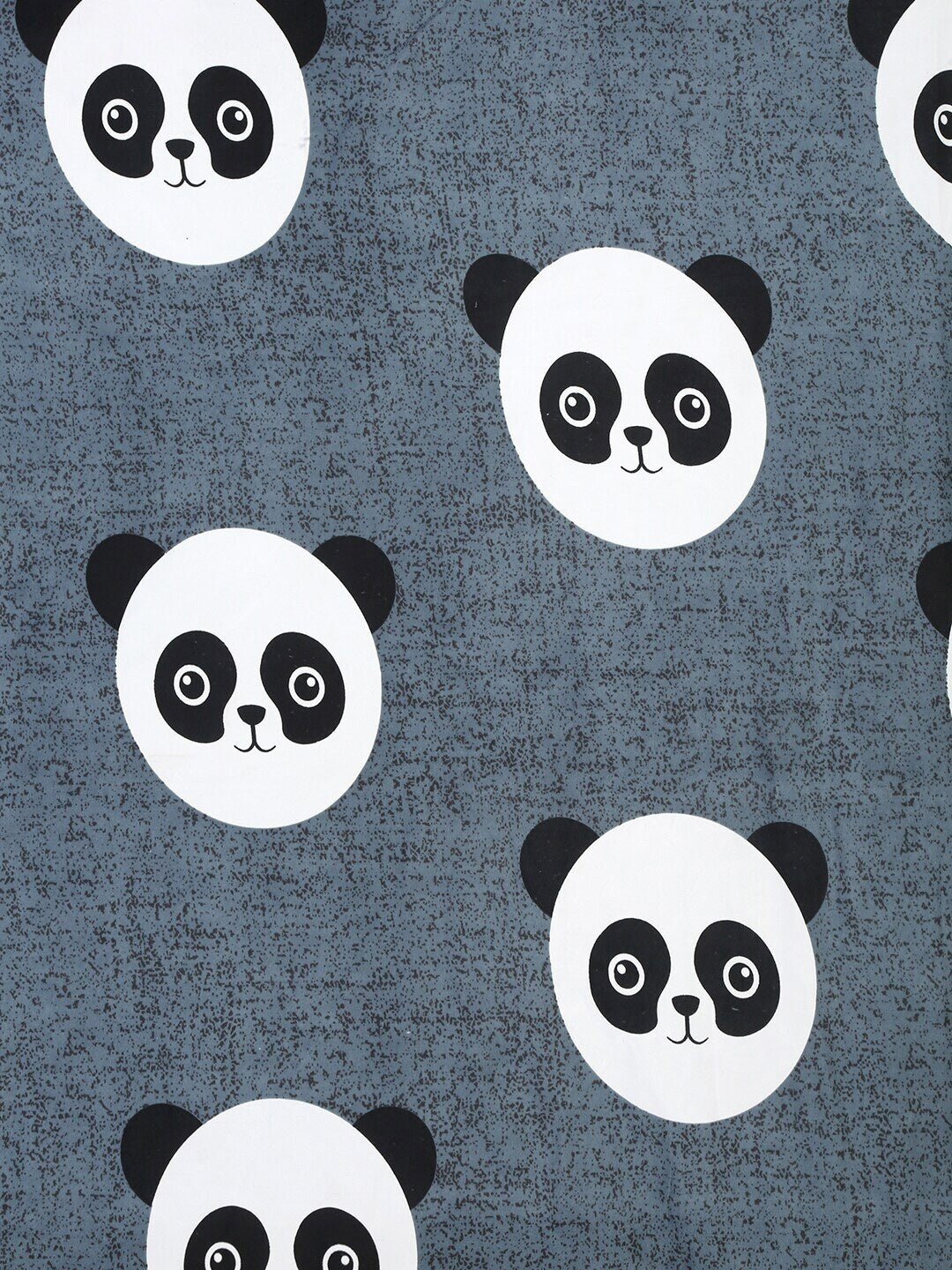 Home Sizzler Grey & White Graphic 144 TC Bedsheet with Pillow Covers