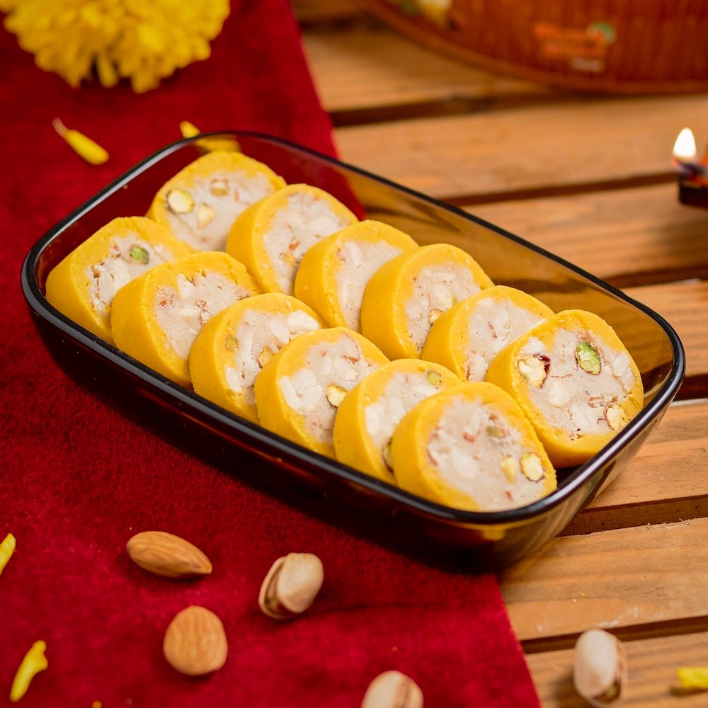 Shree Mithai Divine Nutty Roll | Swadesiicart