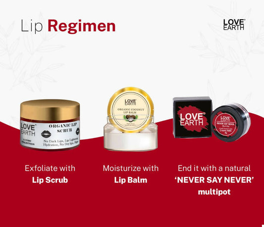 Love Earth Lip Tint & Cheek Tint Multipot - Never Say Never - Distacart