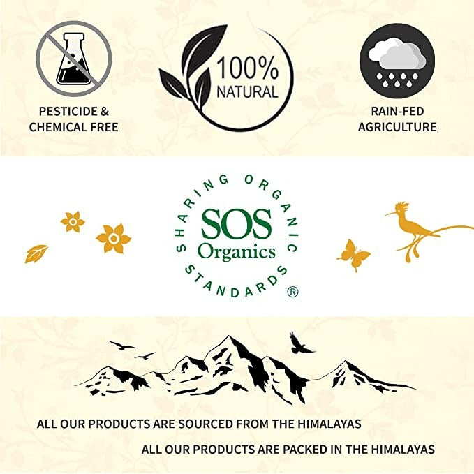 SOS Organics Himalayan Kala Jeera - Swadesiicart
