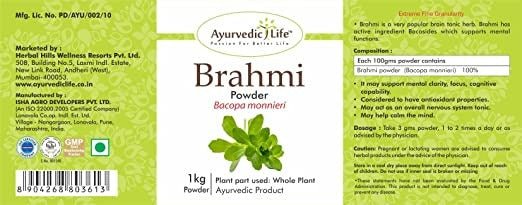 Ayurvedic Life Brahmi Powder | Swadesiicart