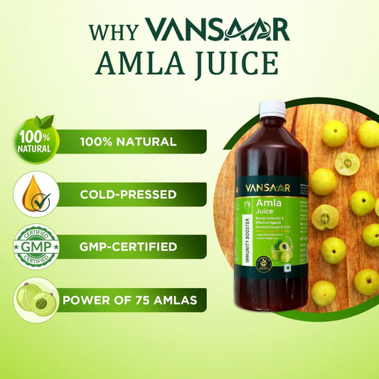 Vansaar Amla Juice - Swadesiicart