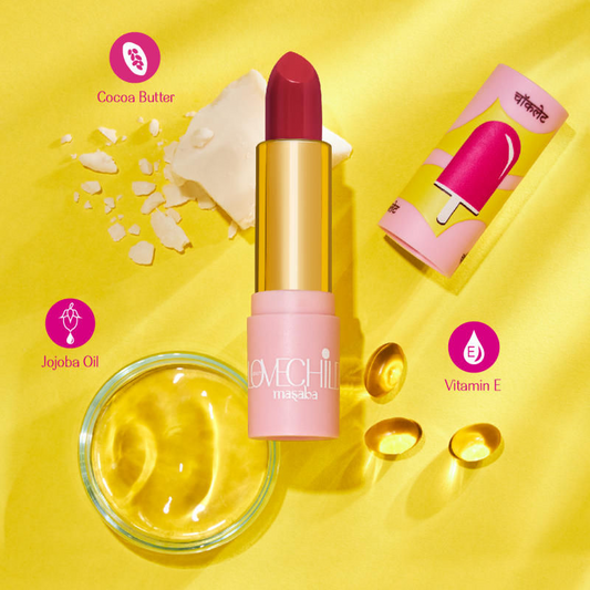 LoveChild By Masaba Gupta Luxe Matte Lipstick - 07 Hot-Pop | Swadesiicart