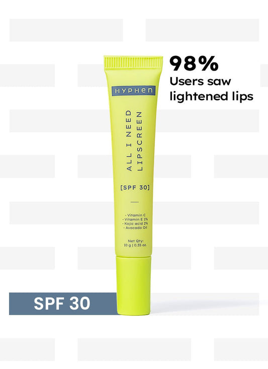 Hyphen By Kriti Sanon All I Need Lipscreen SPF 30, Hydrating & Moisturizing Lip Balm for Men & Women | Swadesiicart
