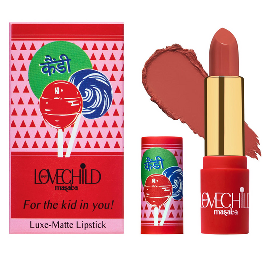 LoveChild By Masaba Gupta Luxe Matte Lipstick - 01 Eye-Candy | Swadesiicart