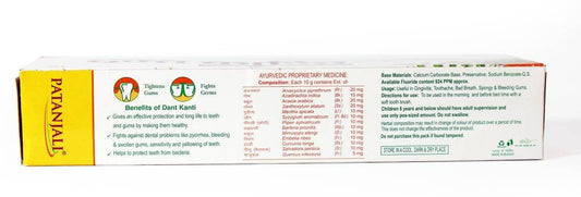 Patanjali Dant Kanti Natural Toothpaste | Herbal Ayurvedic Toothpaste for Complete Oral Care - Swadesiicart
