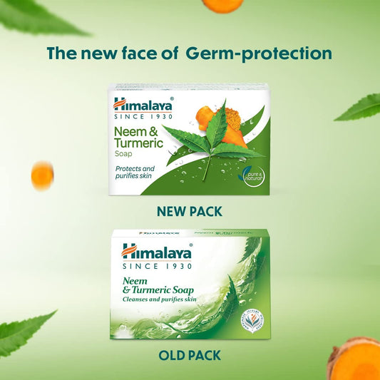 Himalaya Herbals Neem and Turmeric Soap - Swadesiicart
