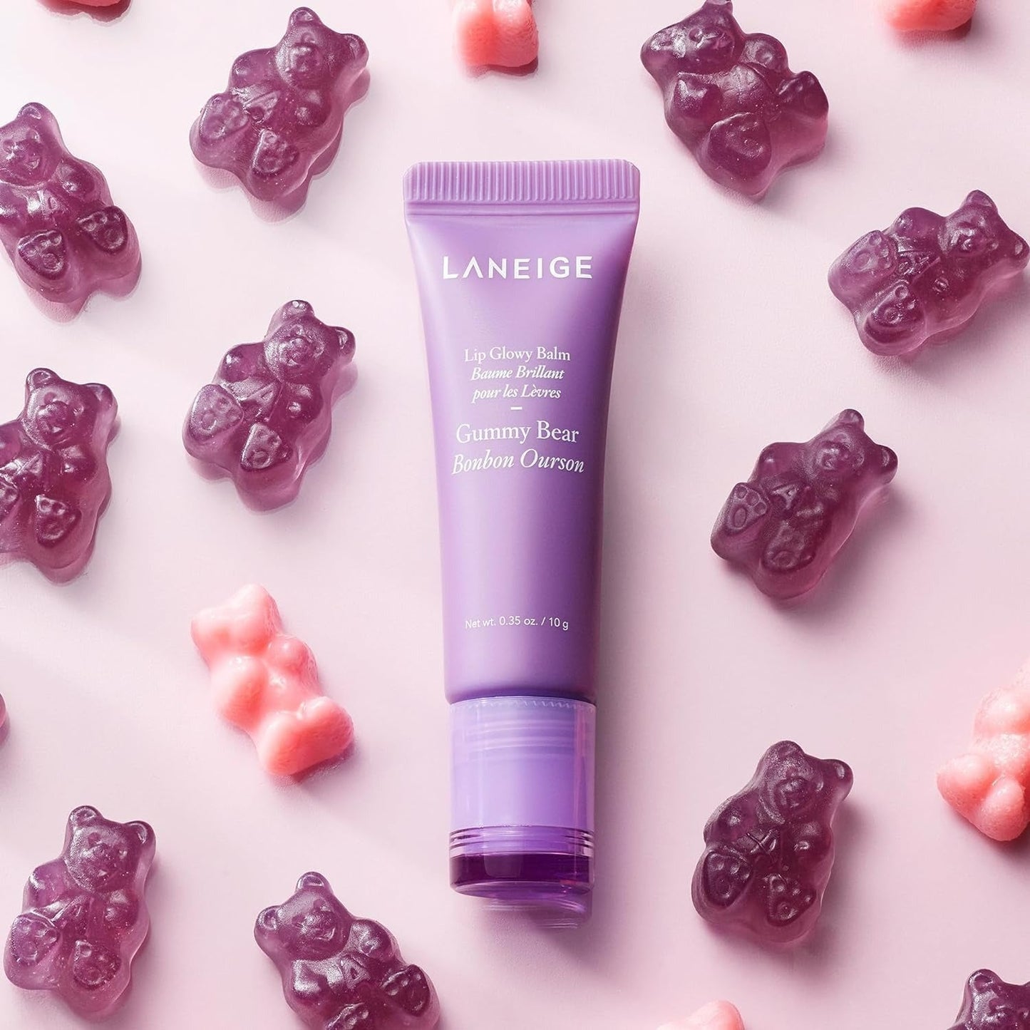 Laneige Lip Glowy Balm Gummy Bear - Korean skincare | Swadesiicart