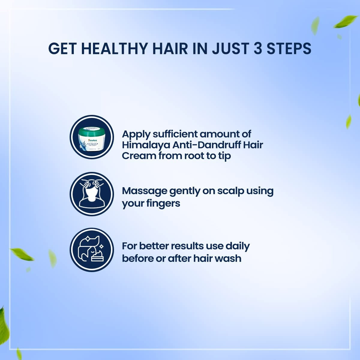 Himalaya Herbals Anti-Dandruff Hair Cream - Swadesiicart