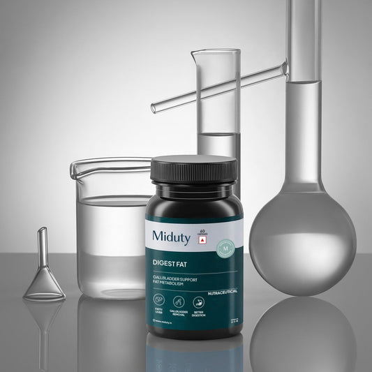 Miduty by Palak Notes Digest Fat Bila Salts Capsules - Swadesiicart
