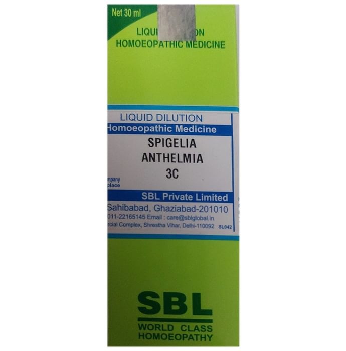 SBL Homeopathy Spigelia Dilution - Swadesiicart
