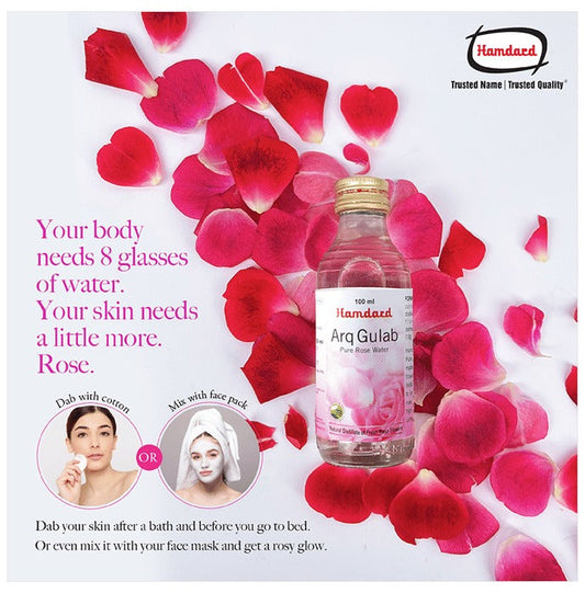 Hamdard Arq Gulab Pure Rose Water - Swadesiicart
