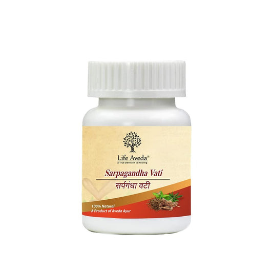 Life Aveda Sarpagandha Vati | Swadesiicart