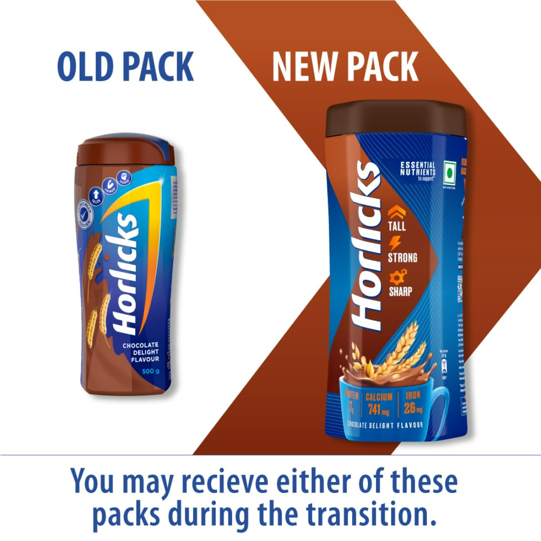 Horlicks Millet Chocolate Flavor Nutrition Drink Powder - Swadesiicart