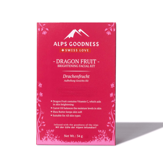 Alps Goodness Dragon Fruit Brightening Facial Kit - Limited Time Offer - Swadesiicart