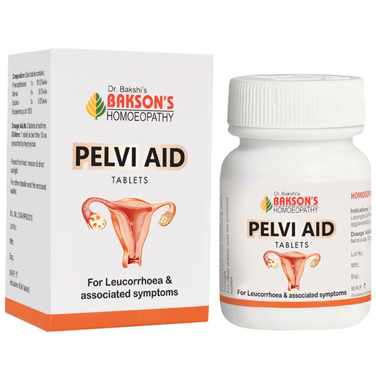 Bakson's Homeopathy Pelvi Aid Tablets | Swadesiicart