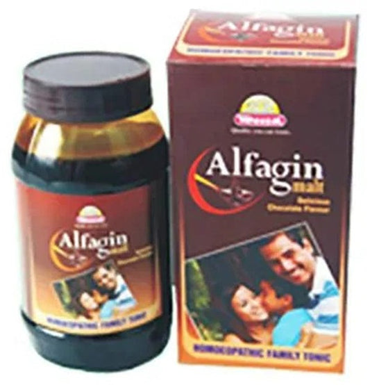 Wheezal Homeopathy Alfagin Malt Delicious Chocolate | Swadesiicart