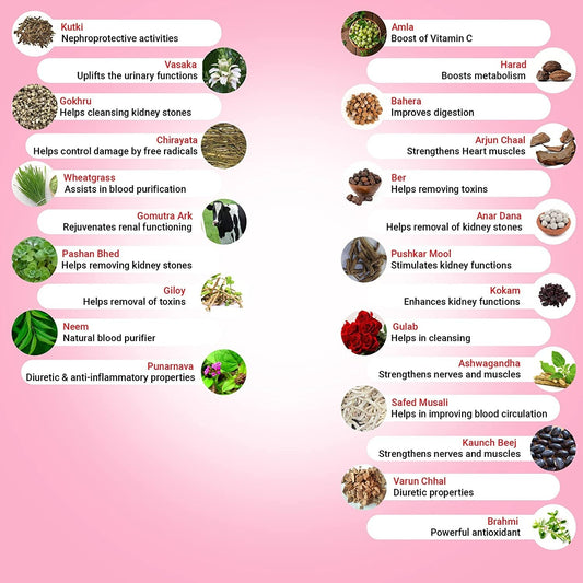 Krishna's Herbal & Ayurveda Kidney Relive Juice - Swadesiicart